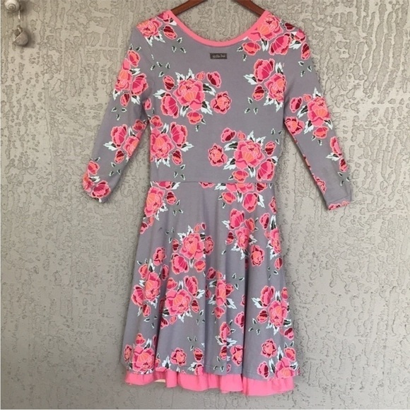 Matilda Jane Marzipan Rose Floral Fit & Flare Midi Dress - Picture 6 of 14